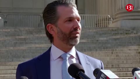 "'Purely a Political Persecution' - Donald Trump Jr. Talks to Media Following Testimony"