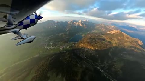 GoPro Scenic Flight over the Austrian Alps