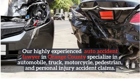 Auto Accident Lawyer Orange County