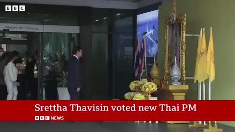 Srettha Thavisin voted as next Thai prime minister after Shinawatra jailed - BBC News