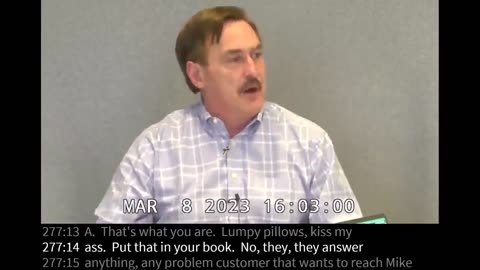 Mike Lindell Snaps at Dominion Lawyer Over Snarky ‘Lumpy Pillows’ Comment