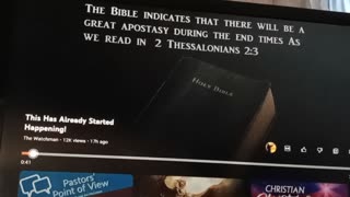 The apostasy AKA the falling away of the church. Part 1️⃣