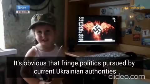 Ukrainian children allegedly being indoctrinated as Nazis