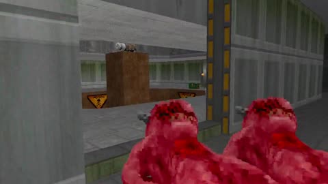 Ultimate Doom in VR - E2M2 (QuestZDoom)