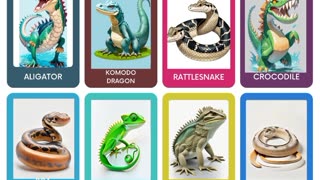 List of Reptiles in the world