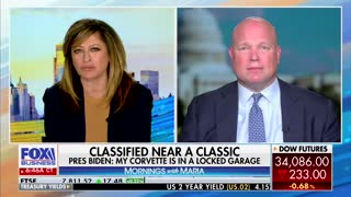 Matt Whitaker on Fox Business Network Mornings With Maria Bartiromo 01.13.2023