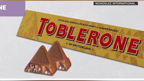 Toblerone chocolate will lose trademark packaging, no longer Swiss-made