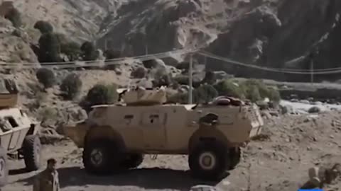 Anti-Taliban resistance forces located NE of Kabul, Afghanistan