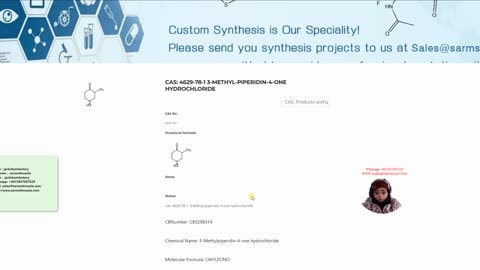 3-Methyl-piperidin-4-one hydrochloride CAS: 4629-78-1