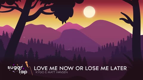 Kygo & Matt Hansen - Love Me Now Or Lose Me Later (Lyrics)