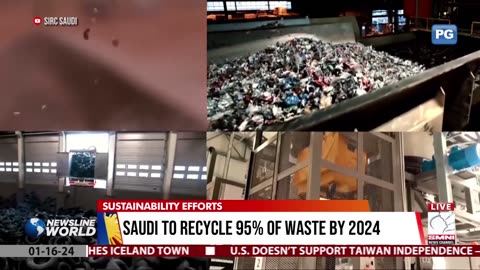 Saudi to recycle 95% of waste by 2024