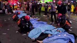 WARNING: GRAPHIC CONTENT – At least 149 killed in stampede in South Korea