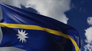 Flag of Nauru