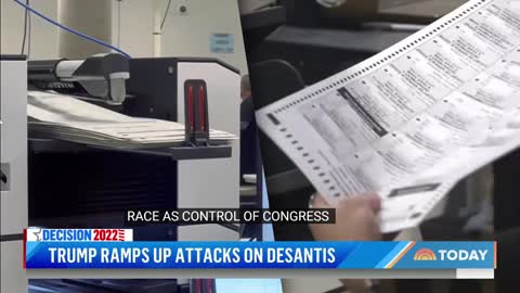 TRUMP RAMPS UP ATTACKS ON DESANTIS