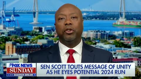 Sen. Tim Scott: "The left is trying to sell a drug of victimhood and a narcotic of despair."