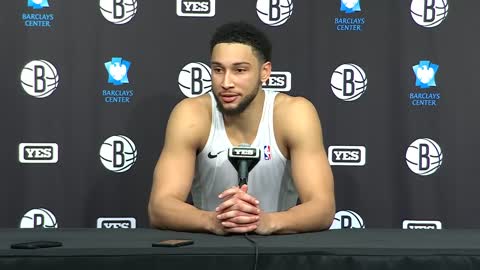 Ben Simmons has Hilarious Reaction to Question about Philly RETURN, Postgame Interview