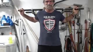 Squatting body weight at 61