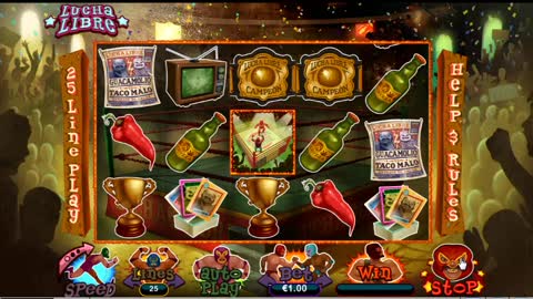 Lucha Libre by Realtime Gaming | BetPokies.com