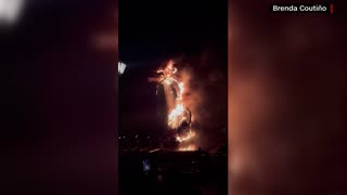 Disney suspends some fire effects worldwide after dragon prop burns during Disneyland show