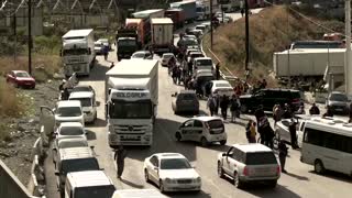 Russians cross Georgian border fleeing mobilization