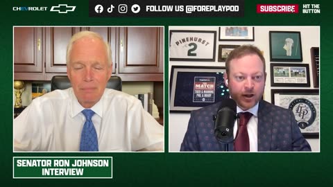 Senator Ron Johnson on Foreplay Golf Podcast 7.10.23