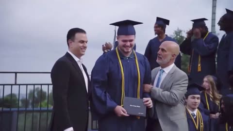 LeBron James Attends Bronny James High School Graduation