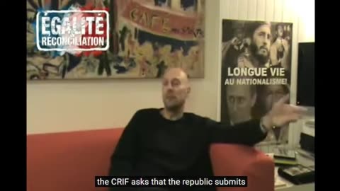 Alain Soral - Antiracists Associations are Controled by Racists Zionists - (English subs)