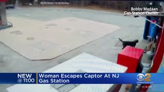 Woman escapes alleged captor at New Jersey gas station