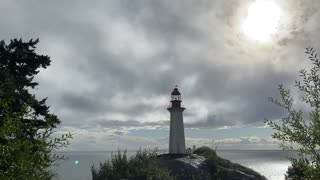 Lighthouse near Vancouver canada