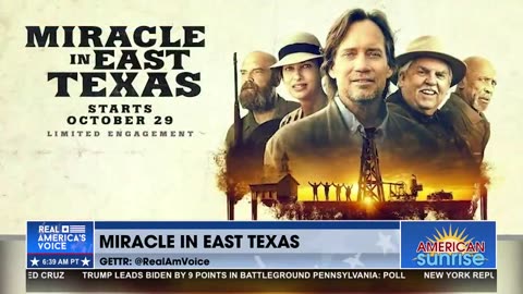 Sam Sorbo promotes new film "Miracle in East Texas"