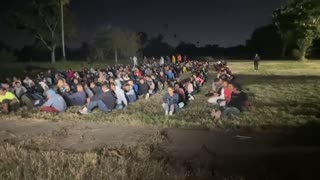 Thousands cross US southern border illegally following fire at nearby migrant center