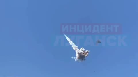 French SCALP missiles was shot down in the suburbs of Lugansk