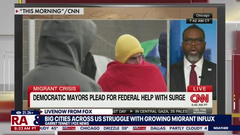 Migrant crisis- Caravan surge leads NYC, Chicago, Denver mayors to near capacity - LiveNOW from FOX