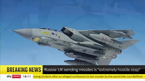 Ukraine War Russia rages at UK for sending longrange missiles to Kyiv