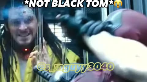 NOT BLACK TOM😭