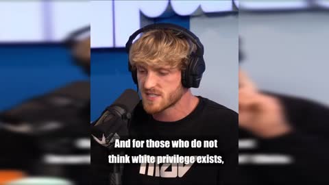 Logan Paul goes full Critical Race Theory n White privileges'