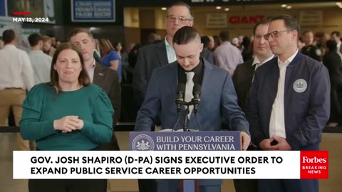 Gov. Josh Shapiro Signs Executive Order To Expand Public Service Career Opportunities