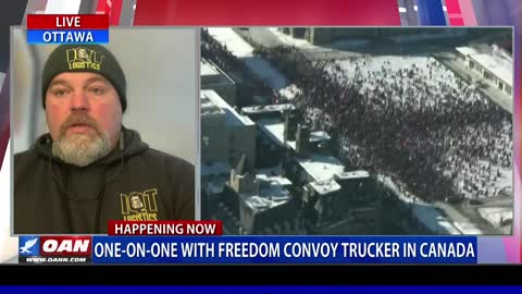 Freedom Convoy Trucker Discusses Ongoing Anti-mandate Protests