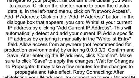 Connection to MongoDB cluster getting failed through NodeJS