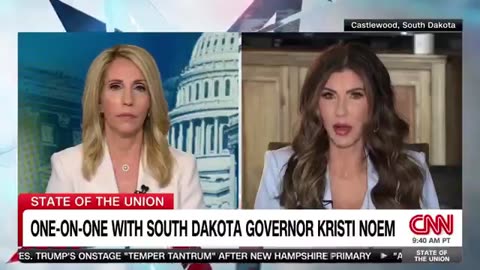CNN Hack Left SPEECHLESS By 1 Simple Border Question From Kristi Noem