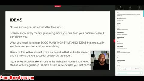 Andrew Tate - Broadcast Tates Million Dollar System | How to Make Money Online