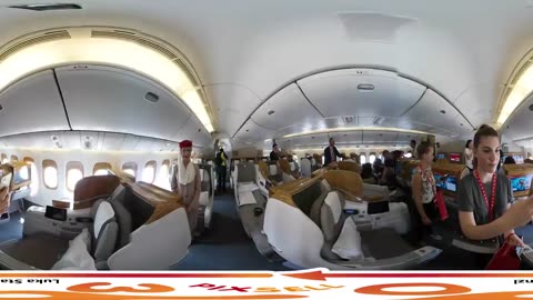 Inside the emirates boeng amazing luxury