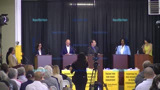 2023 By-Election Mayoral Candidate Debate at the Daily Bread Food Bank (production hall)