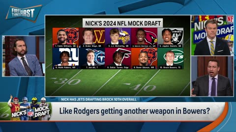 Caleb Williams, JJ McCarthy, Marvin Harrison Jr. headline Nick’s NFL Mock Draft FIRST THINGS FIRST