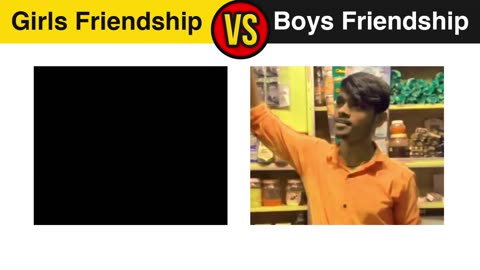 girl frindship vs boys friendship