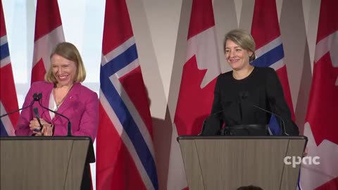 Canada: Foreign Affairs Minister Mélanie Joly and Norwegian counterpart hold news conference – March 10, 2023