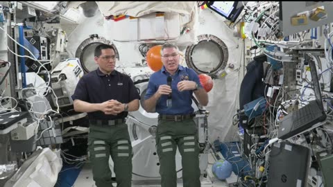 Expedition 69 space station crew answer Galveston,Texas Student question