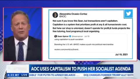 At least AOC aka Sandy Cortes Smollett now finally admits she is a capitalist