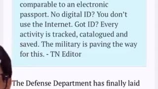 No internet access by 2027 without Digital ID....