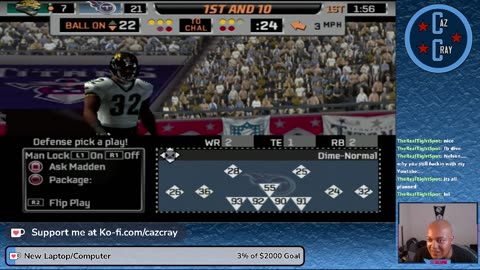 Madden NFL 06 Titans Franchise Y1G10 vs Jaguars & G11 vs 49ers